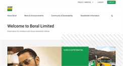 Desktop Screenshot of boral.com