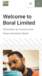 Mobile Screenshot of boral.com